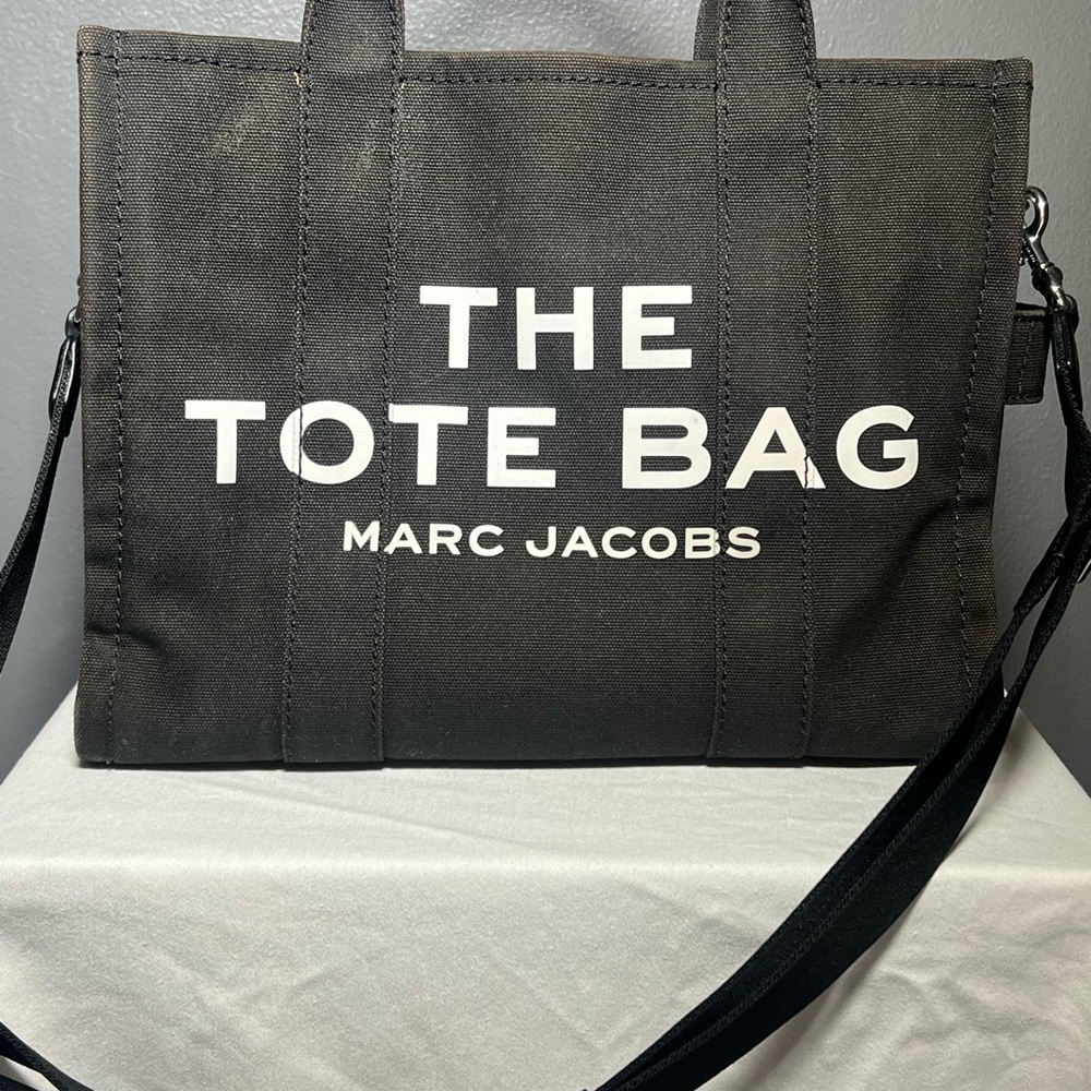 Authentic Marc Jacobs Small Canvas Tote Bag